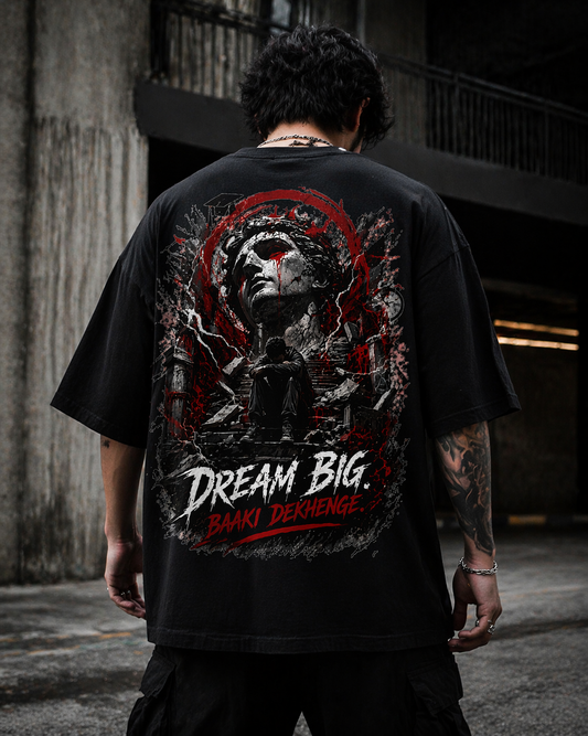 Premium Dream Big Oversized Tee