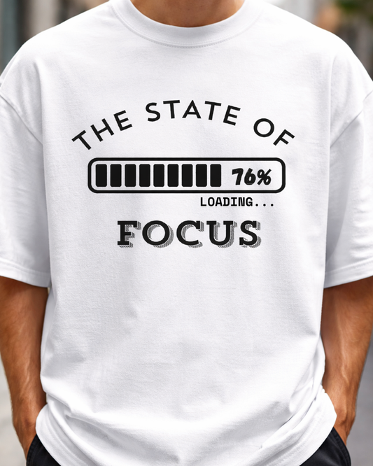 Premium Focus Oversized French Tee