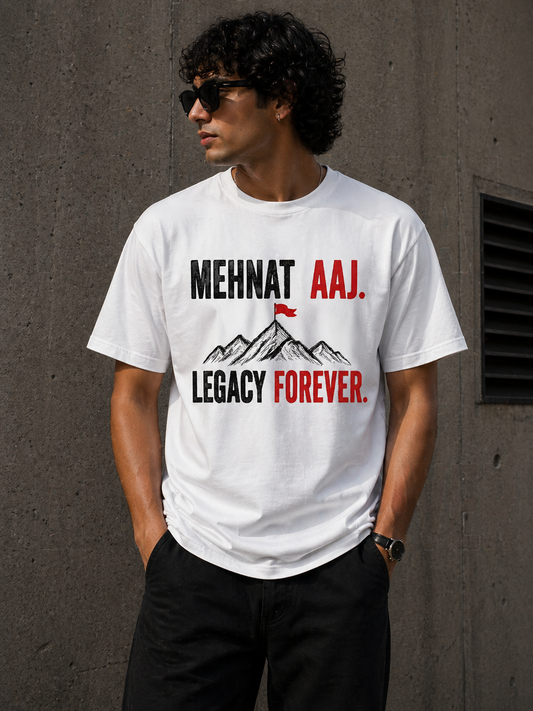 Premium Mehnat Aaj Motivational Tshirt
