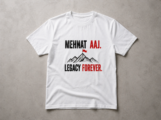 Premium Mehnat Aaj Motivational Tshirt